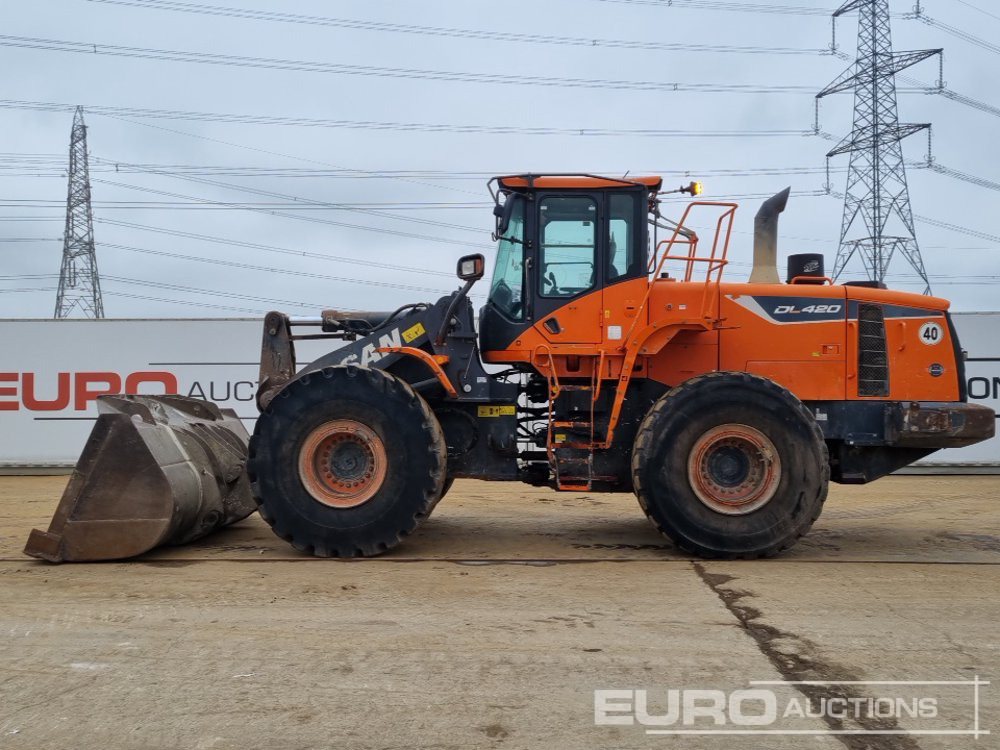 2018 Doosan DL420-5 - Chargeuse sur pneus: photos 2 2018 Doosan DL420-5 - Chargeuse sur pneus: photos 2