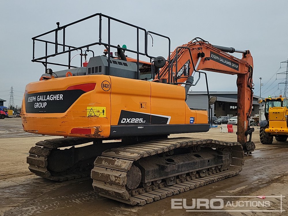 2018 Doosan DX225LC-5 - Pelle sur chenille: photos 5 2018 Doosan DX225LC-5 - Pelle sur chenille: photos 5