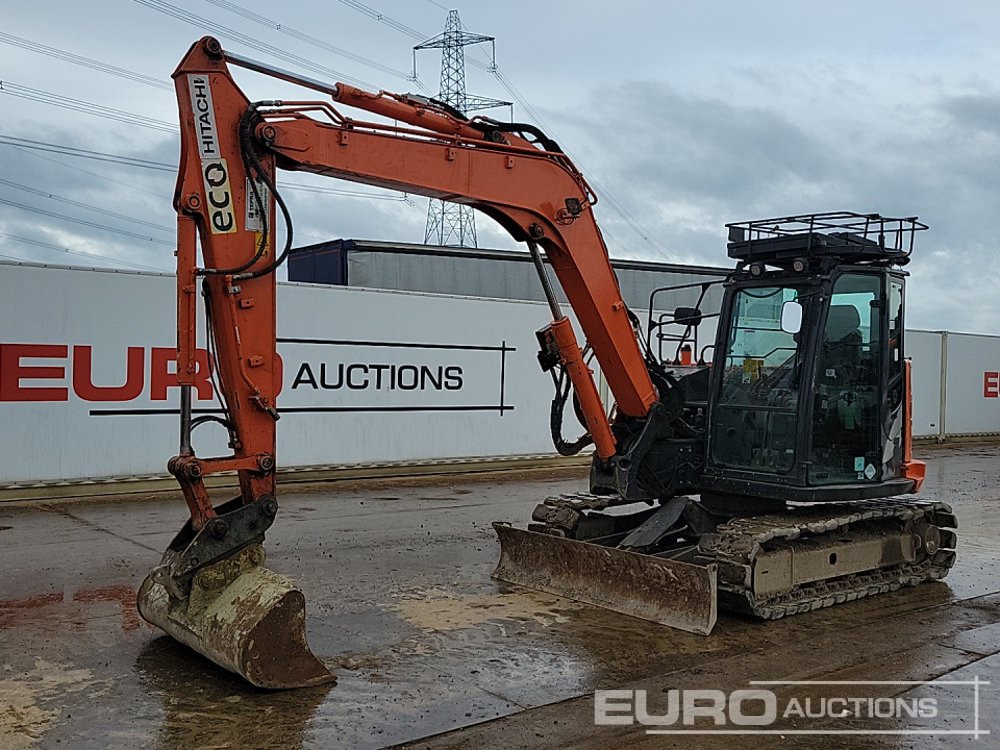 2018 Hitachi ZX85USB-5 - Mini pelle: photos 1 2018 Hitachi ZX85USB-5 - Mini pelle: photos 1