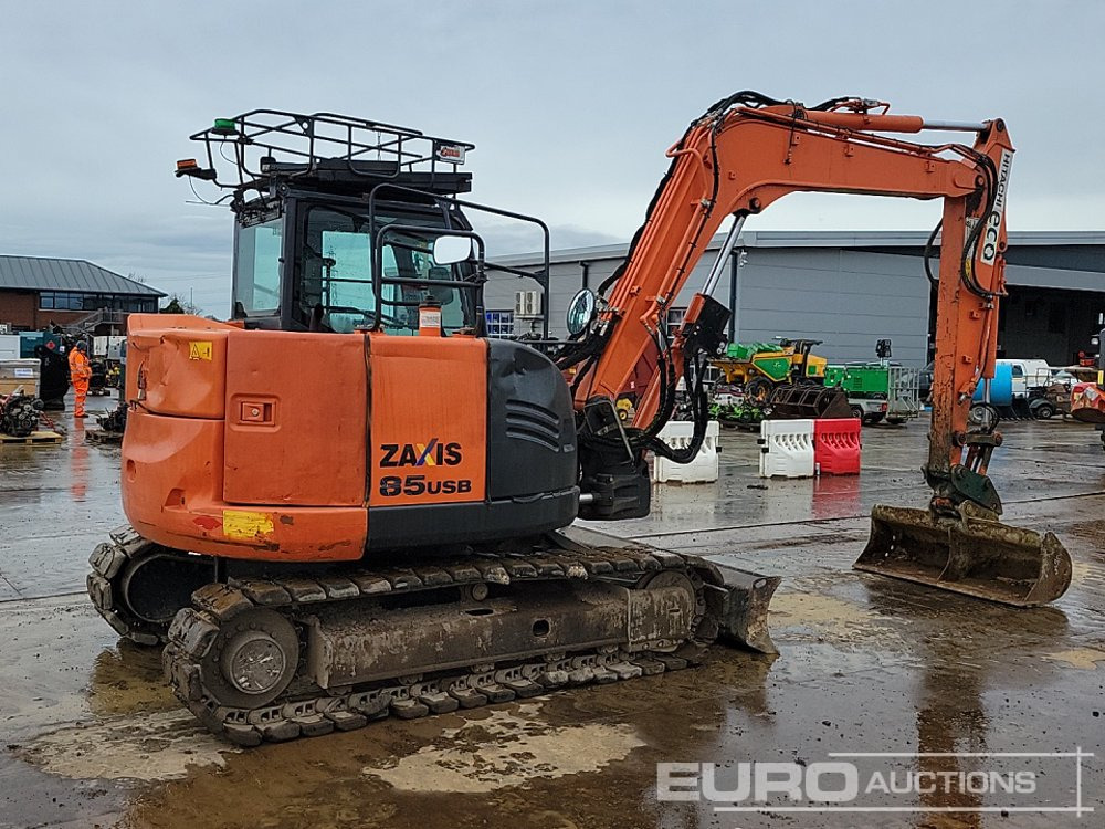 2018 Hitachi ZX85USB-5 - Mini pelle: photos 5 2018 Hitachi ZX85USB-5 - Mini pelle: photos 5