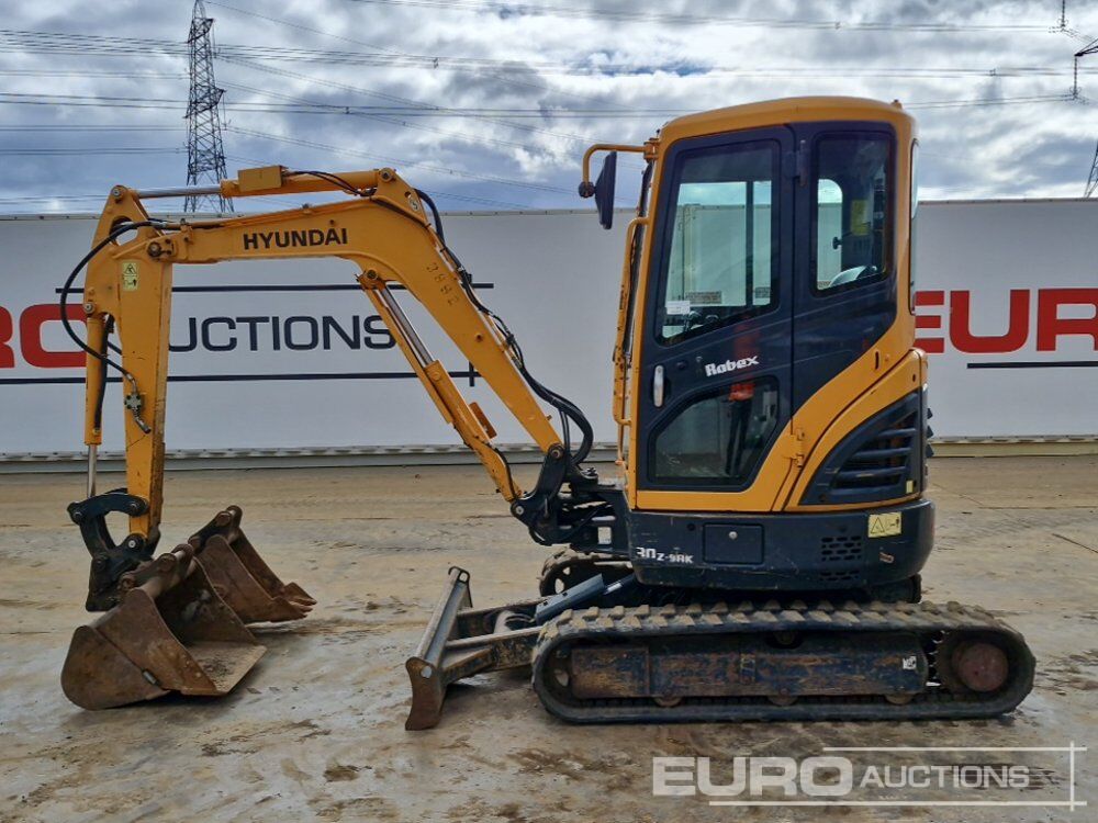 2018 Hyundai R30Z-9AK - Mini pelle: photos 2 2018 Hyundai R30Z-9AK - Mini pelle: photos 2