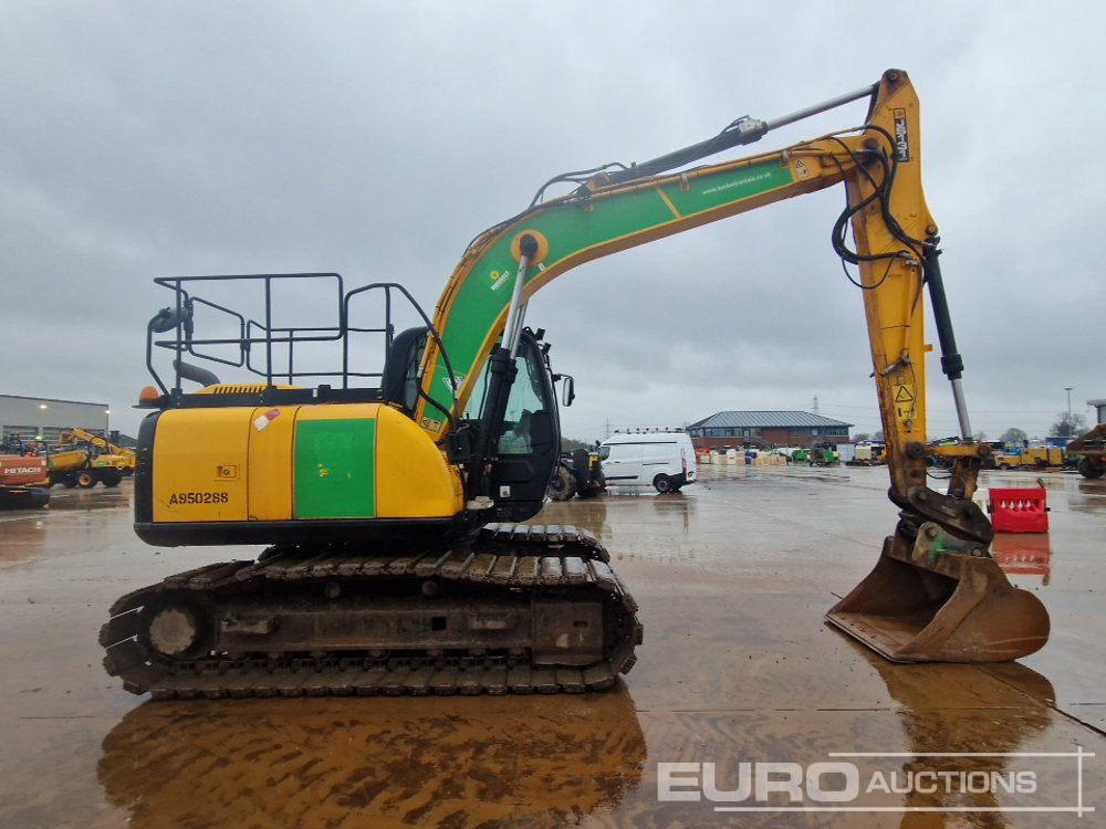 Pelle sur chenille 2018 JCB JS131LC: photos 6