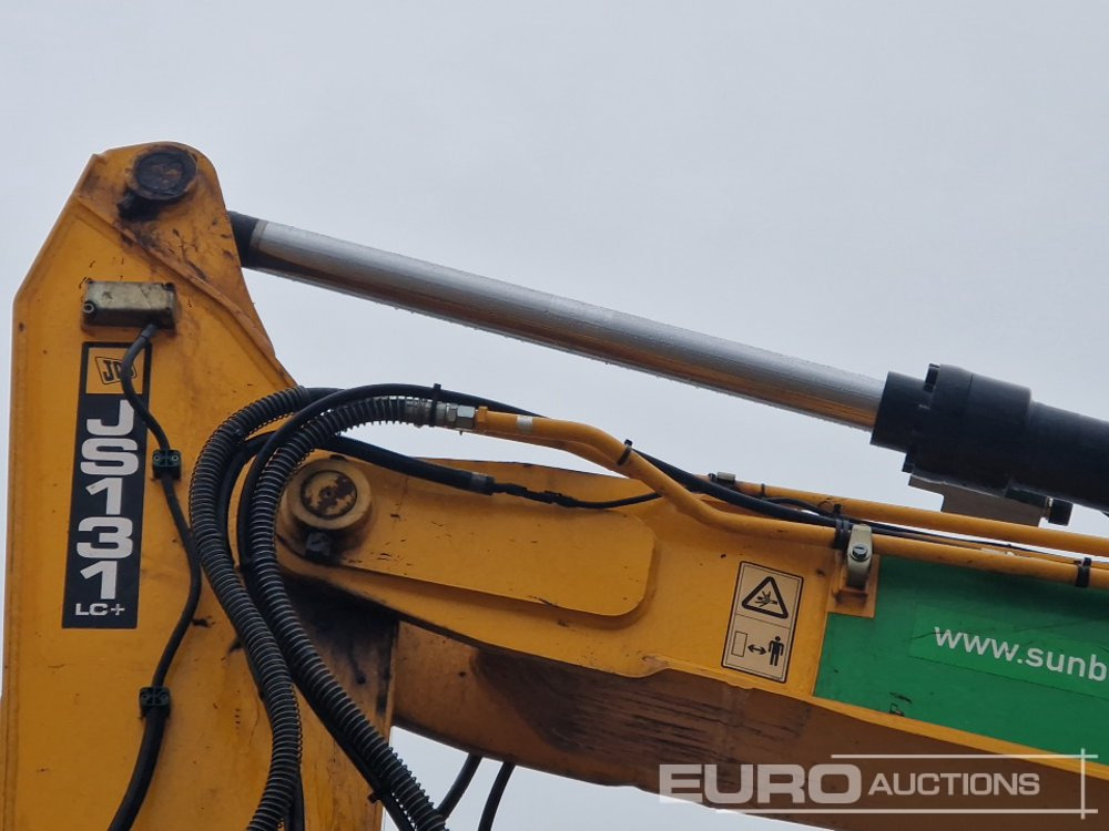 Pelle sur chenille 2018 JCB JS131LC: photos 24