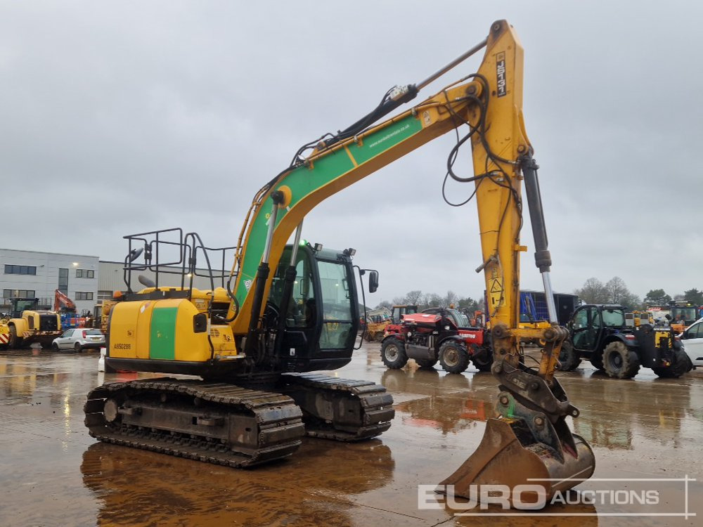 Pelle sur chenille 2018 JCB JS131LC: photos 7