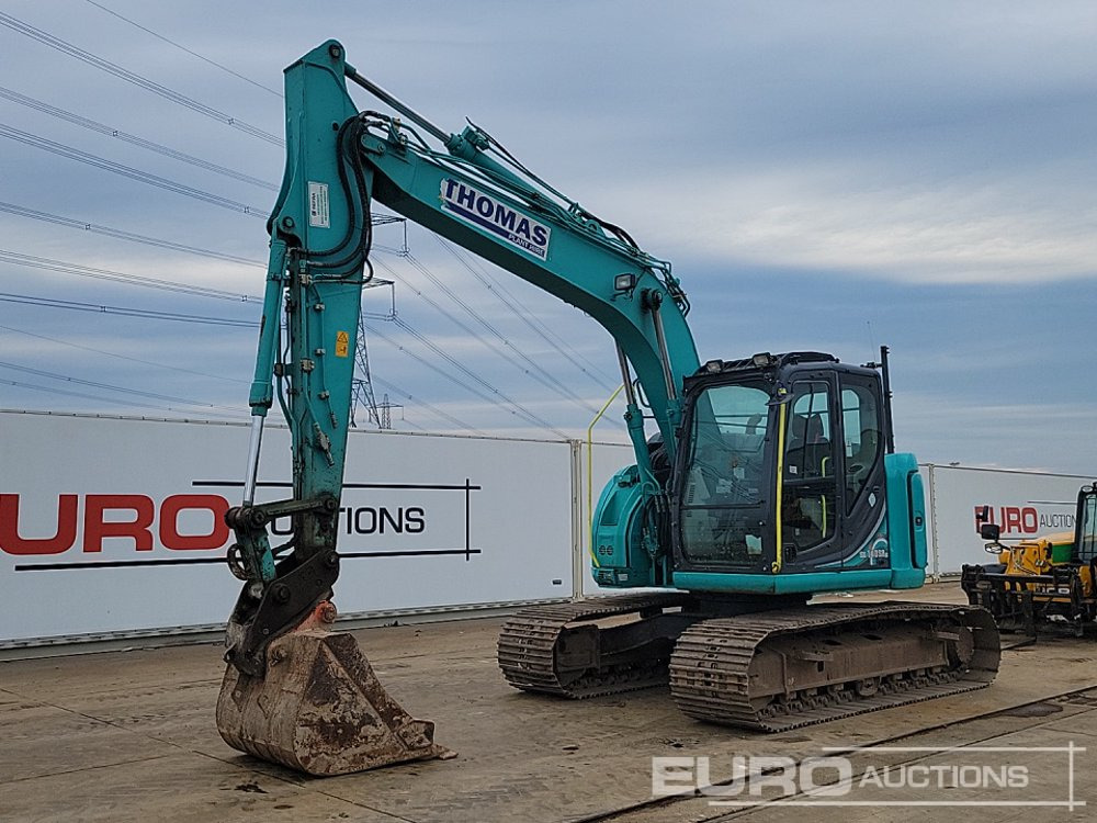 2018 Kobelco SK140SRLC-5 - Pelle sur chenille: photos 1 2018 Kobelco SK140SRLC-5 - Pelle sur chenille: photos 1