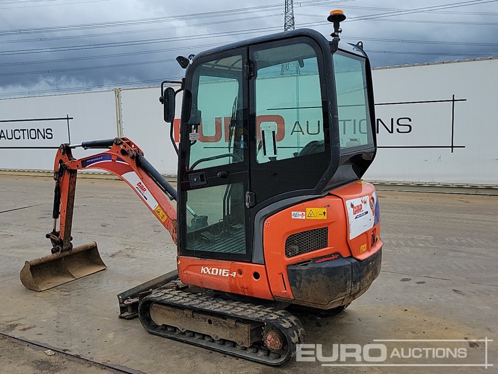 2018 Kubota KX016-4 - Mini pelle: photos 3 2018 Kubota KX016-4 - Mini pelle: photos 3
