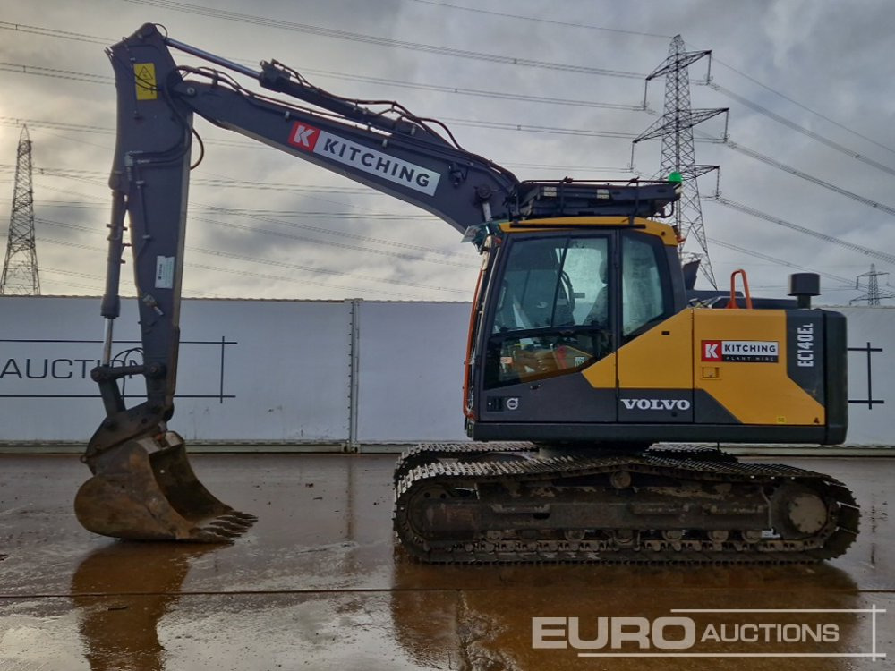 2018 Volvo EC140EL - Pelle sur chenille: photos 2 2018 Volvo EC140EL - Pelle sur chenille: photos 2