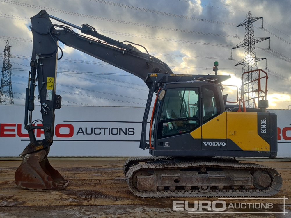 2018 Volvo EC140EL - Pelle sur chenille: photos 2 2018 Volvo EC140EL - Pelle sur chenille: photos 2