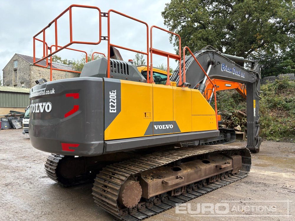 2018 Volvo EC220EL - Pelle sur chenille: photos 3 2018 Volvo EC220EL - Pelle sur chenille: photos 3