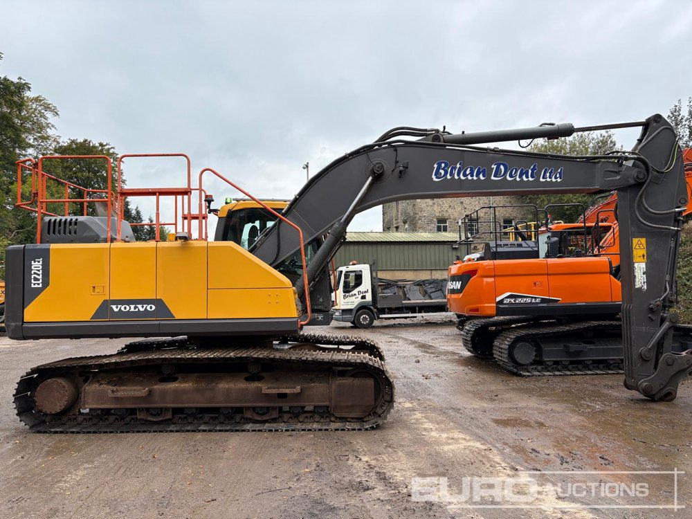 2018 Volvo EC220EL - Pelle sur chenille: photos 5 2018 Volvo EC220EL - Pelle sur chenille: photos 5