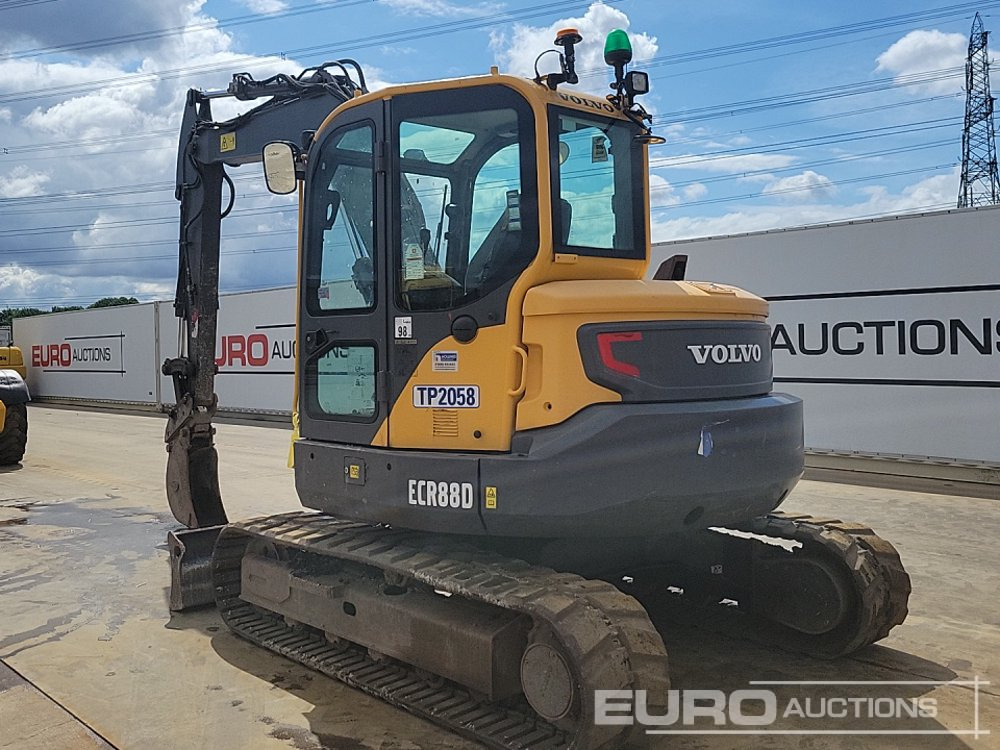 2018 Volvo ECR88D - Mini pelle: photos 3 2018 Volvo ECR88D - Mini pelle: photos 3