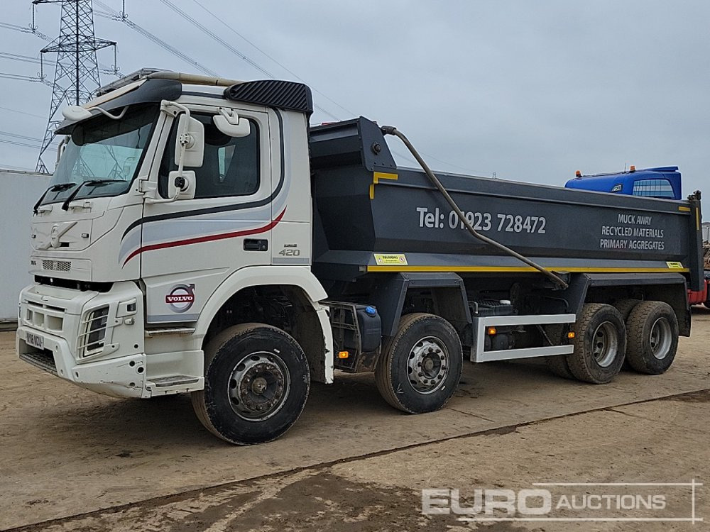 2018 Volvo FM420 - Camion benne: photos 1 2018 Volvo FM420 - Camion benne: photos 1
