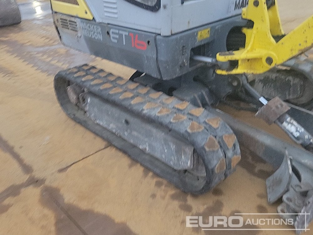 Mini pelle 2018 Wacker Neuson ET16: photos 16 Mini pelle 2018 Wacker Neuson ET16: photos 16