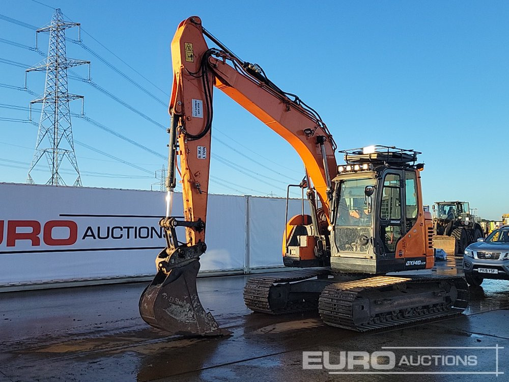 2019 Doosan DX140LC-5 - Pelle sur chenille: photos 1 2019 Doosan DX140LC-5 - Pelle sur chenille: photos 1