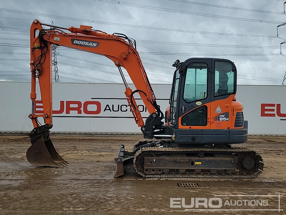 2019 Doosan DX85R-3 - Mini pelle: photos 2 2019 Doosan DX85R-3 - Mini pelle: photos 2