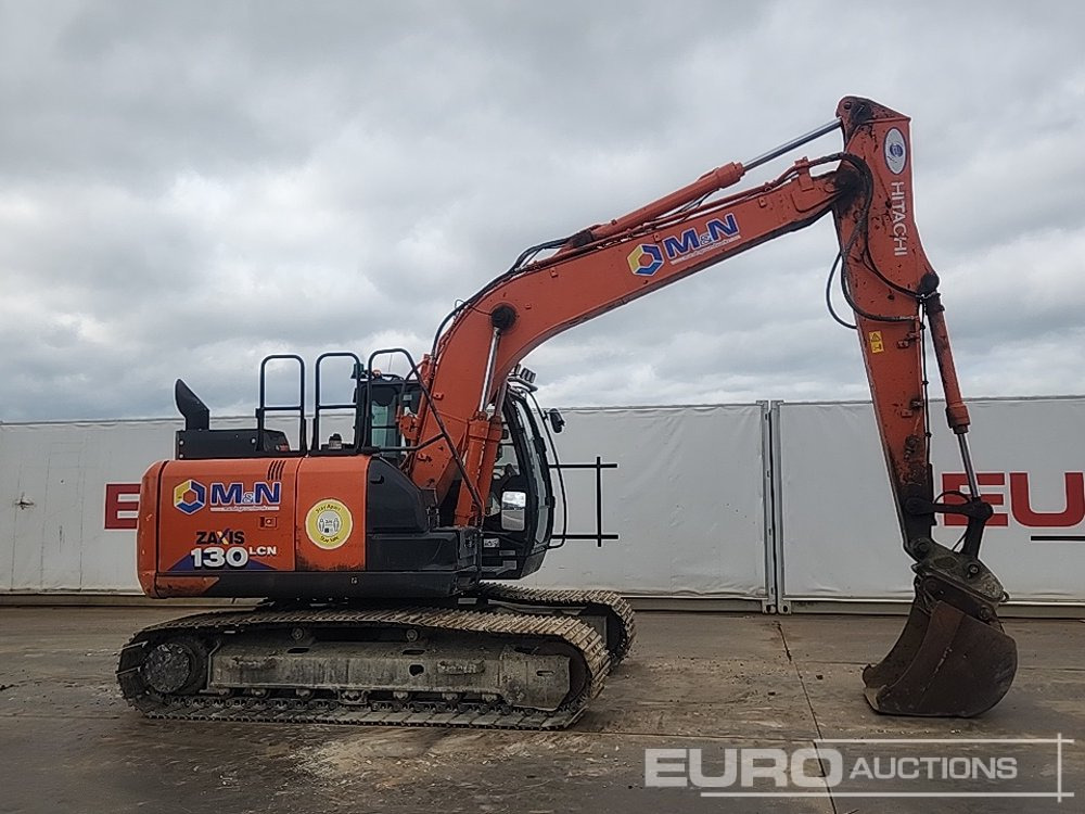 Pelle sur chenille 2019 Hitachi ZX130LCN-6: photos 6