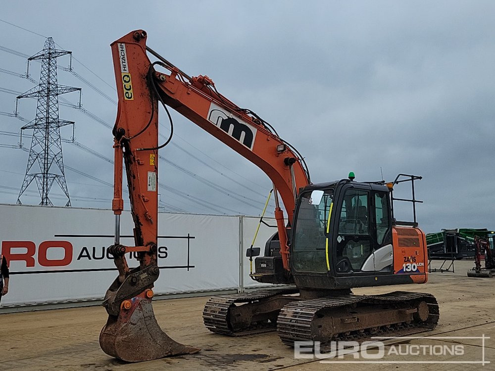 2019 Hitachi ZX130LCN-6 - Pelle sur chenille: photos 1 2019 Hitachi ZX130LCN-6 - Pelle sur chenille: photos 1