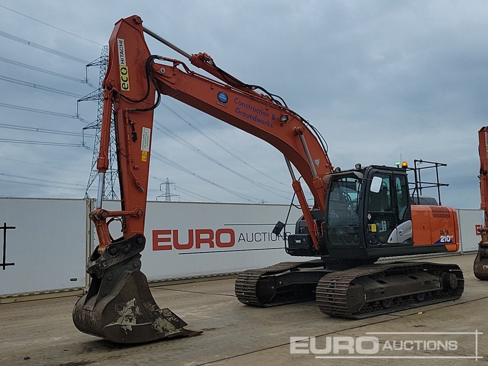 2019 Hitachi ZX210LC-6 - Pelle sur chenille: photos 1 2019 Hitachi ZX210LC-6 - Pelle sur chenille: photos 1