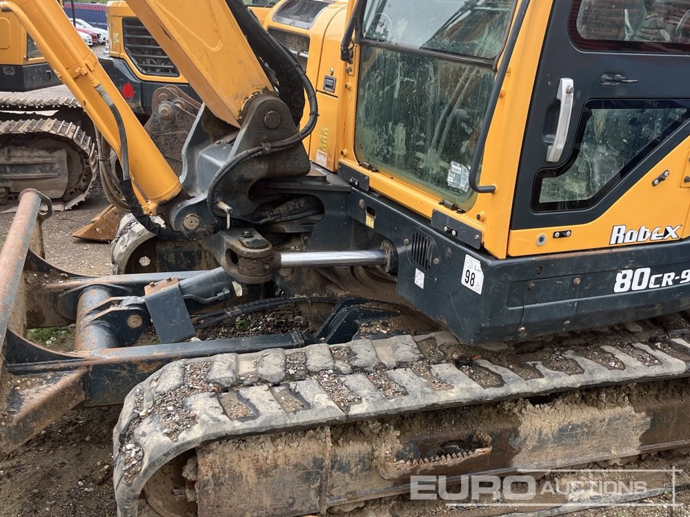 2019 Hyundai Robex R80CR-9A - Mini pelle: photos 4 2019 Hyundai Robex R80CR-9A - Mini pelle: photos 4
