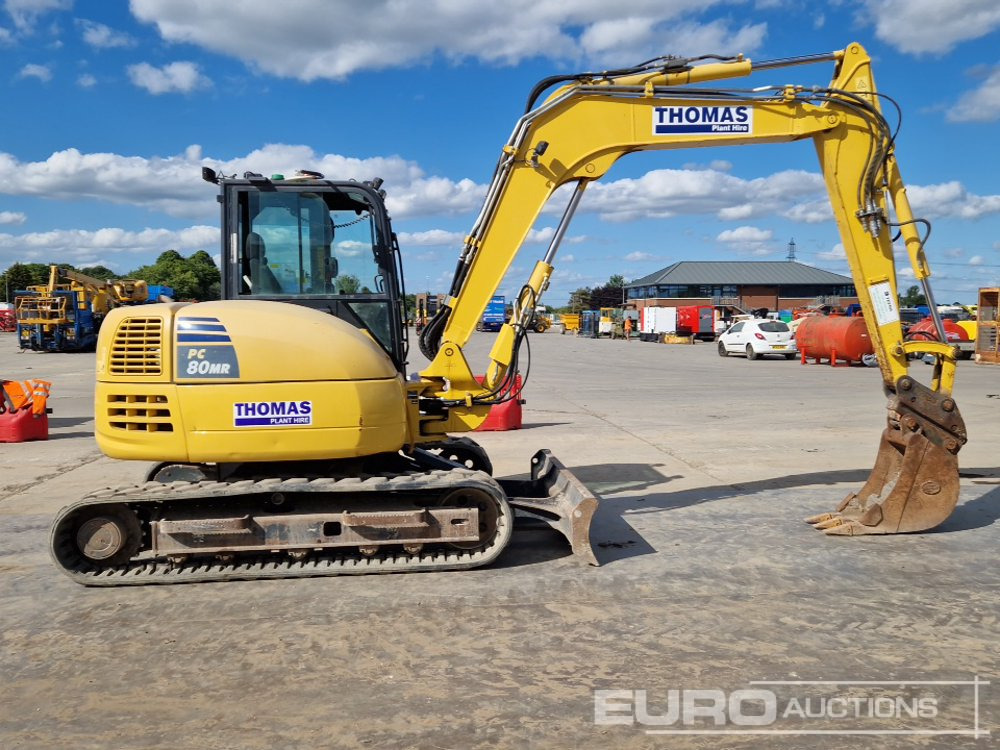 Mini pelle 2019 Komatsu PC80MR-5: photos 6