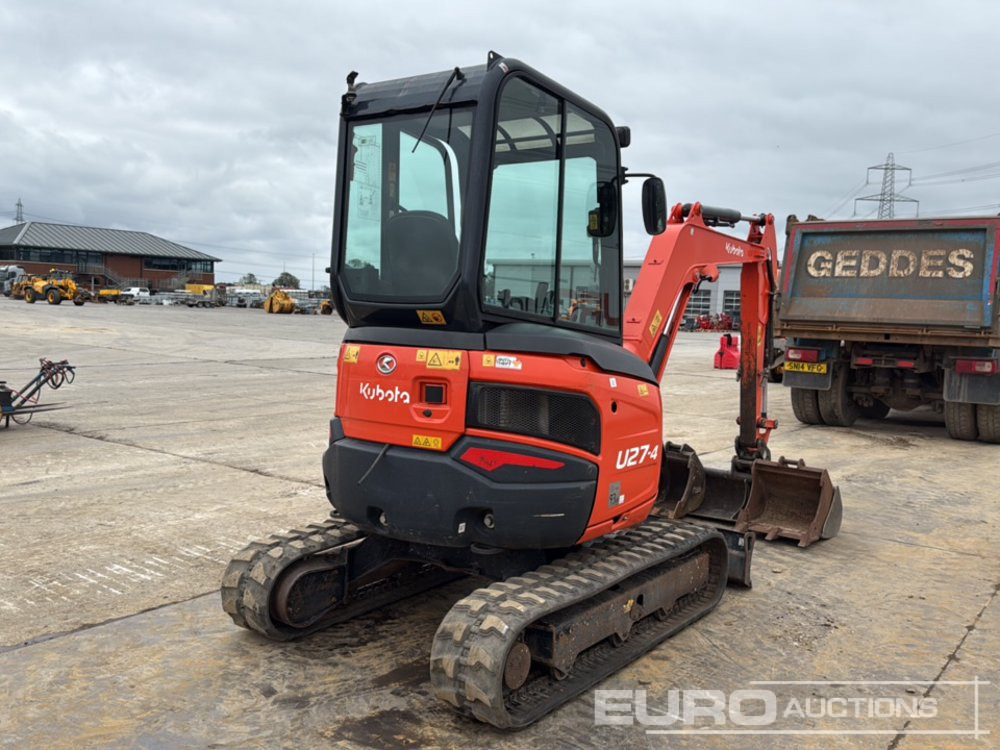 2019 Kubota U27-4 - Mini pelle: photos 5 2019 Kubota U27-4 - Mini pelle: photos 5