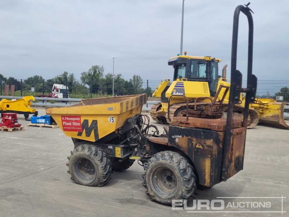 2019 Mecalac 1 Ton Hi Tip Dumper, Roll Bar (Fire Damage) - Mini tombereau: photos 2 2019 Mecalac 1 Ton Hi Tip Dumper, Roll Bar (Fire Damage) - Mini tombereau: photos 2