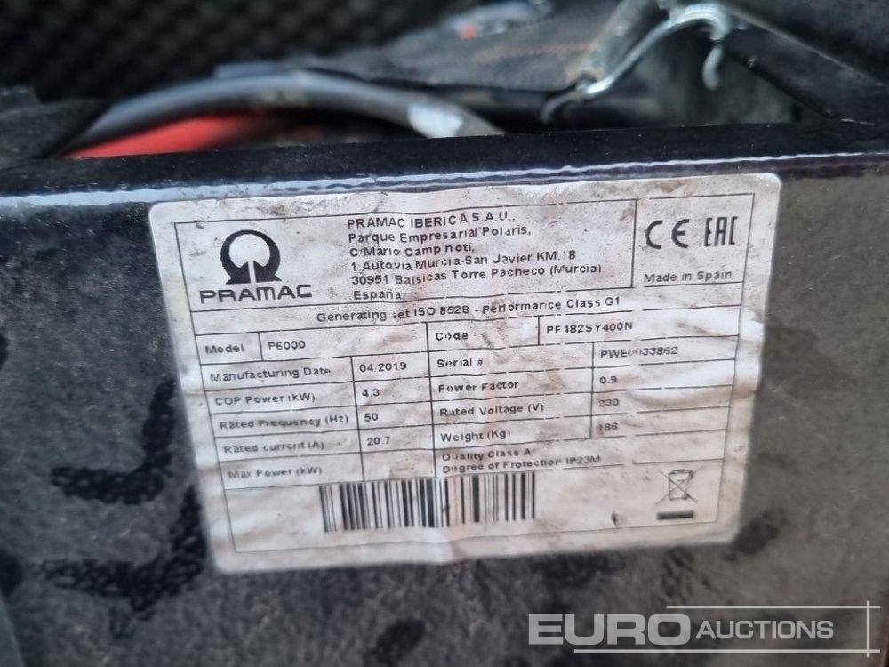 Groupe électrogène 2019 Pramac P6000: photos 20