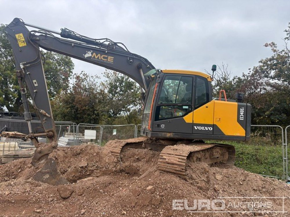 2019 Volvo EC140EL - Pelle sur chenille: photos 2 2019 Volvo EC140EL - Pelle sur chenille: photos 2