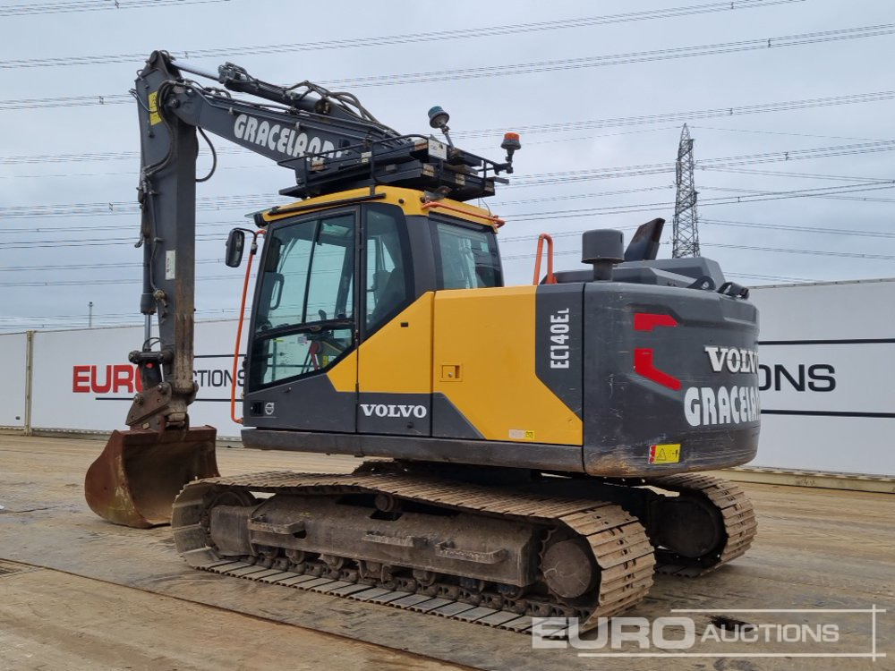 2019 Volvo EC140EL - Pelle sur chenille: photos 3 2019 Volvo EC140EL - Pelle sur chenille: photos 3