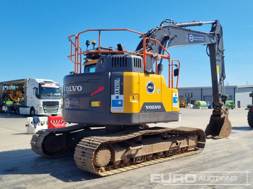 2019 Volvo ECR235EL - Pelle sur chenille: photos 5 2019 Volvo ECR235EL - Pelle sur chenille: photos 5