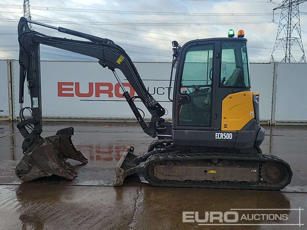 2019 Volvo ECR50D - Mini pelle: photos 2 2019 Volvo ECR50D - Mini pelle: photos 2