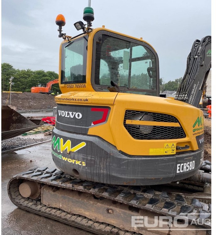 2019 Volvo ECR58D - Mini pelle: photos 4 2019 Volvo ECR58D - Mini pelle: photos 4