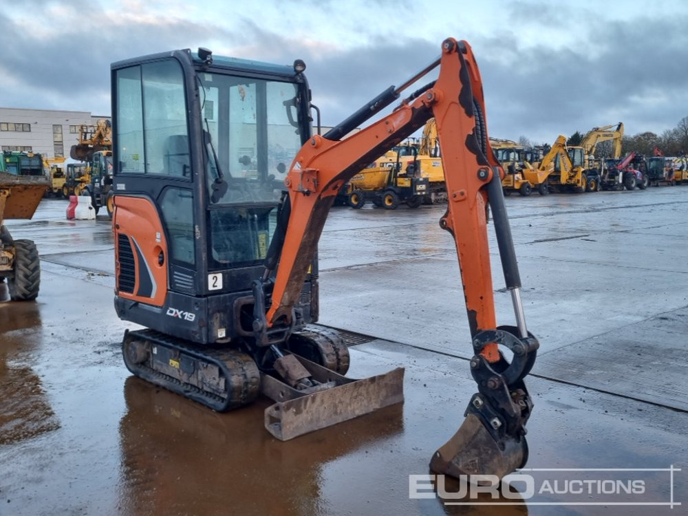 Mini pelle 2020 Doosan DX19: photos 7