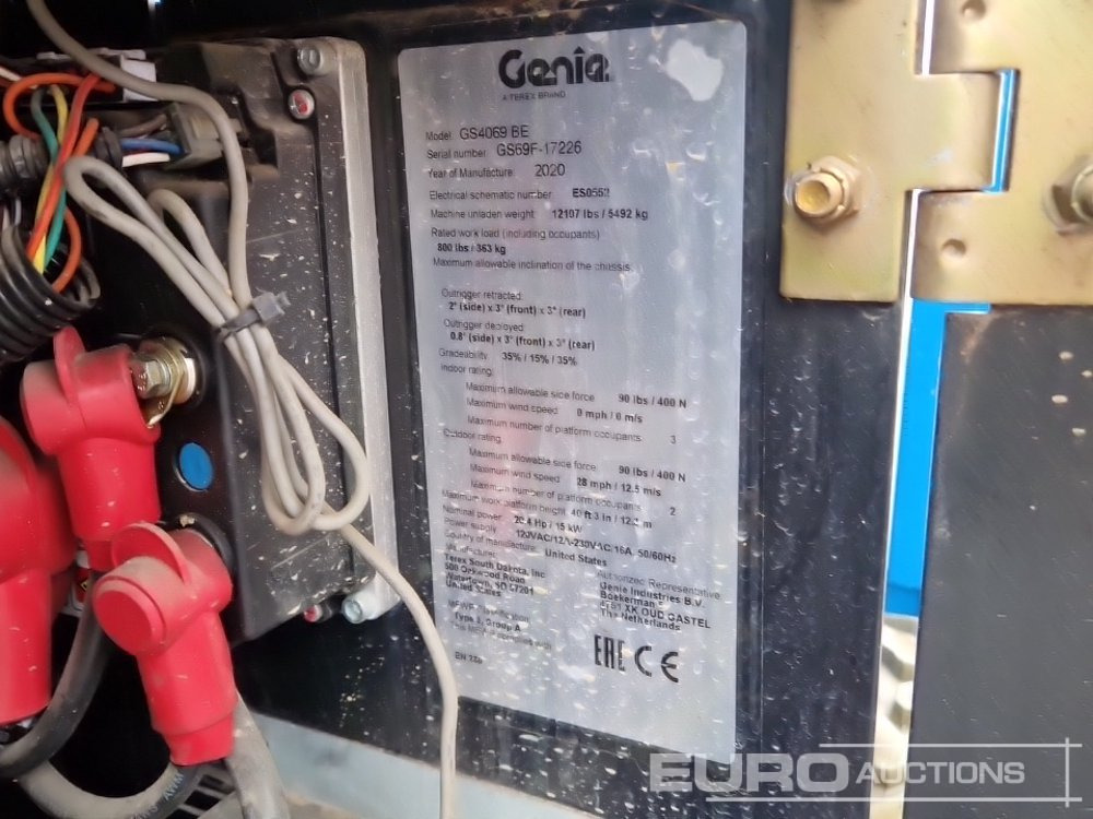 Nacelle 2020 Genie GS4069BE: photos 32