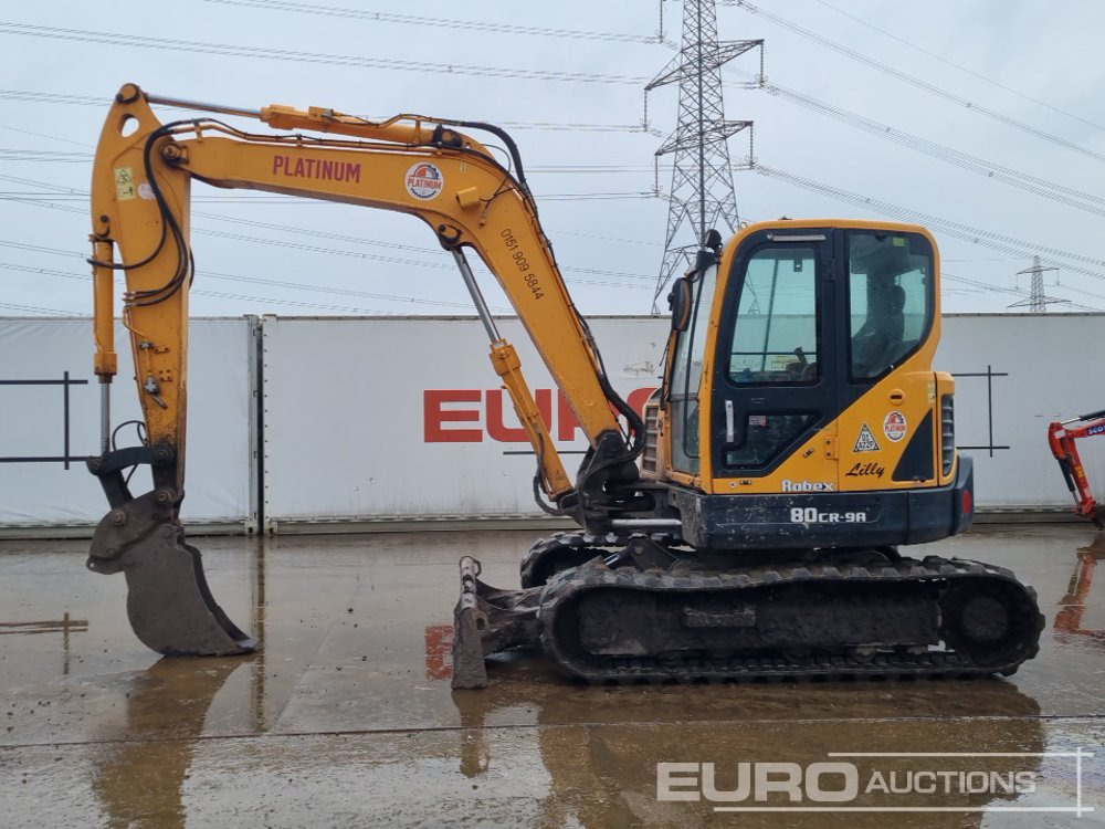 2020 Hyundai R80CR-9A - Mini pelle: photos 2 2020 Hyundai R80CR-9A - Mini pelle: photos 2