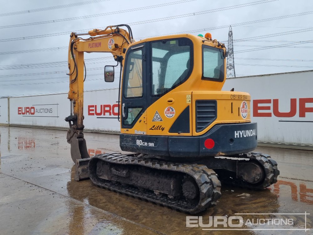 2020 Hyundai R80CR-9A - Mini pelle: photos 3 2020 Hyundai R80CR-9A - Mini pelle: photos 3