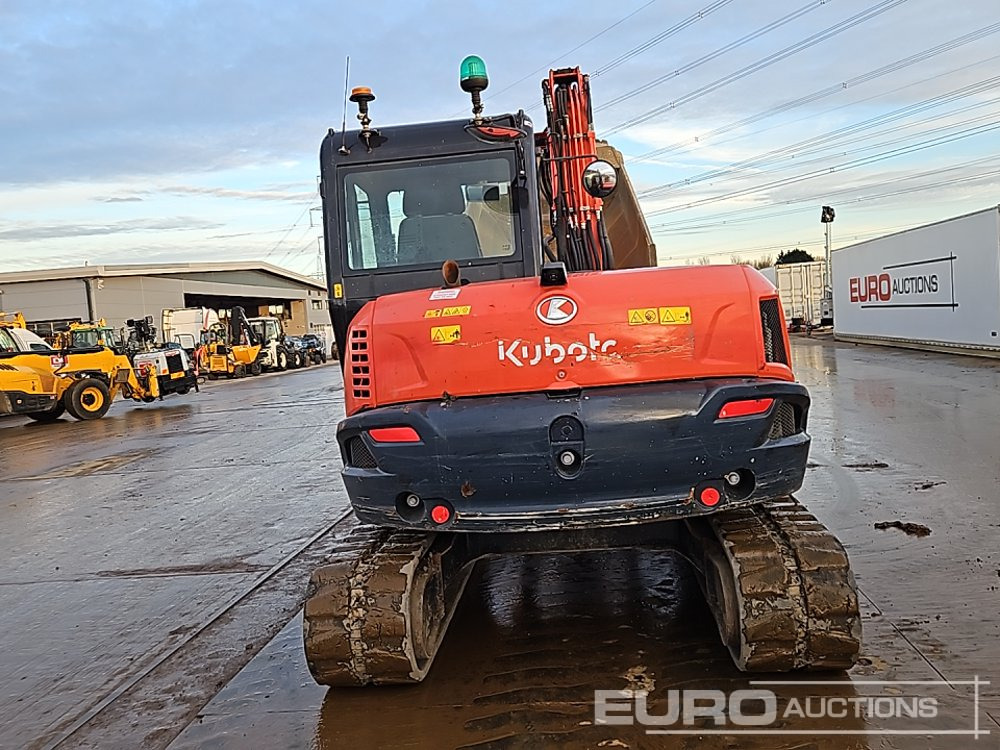 2020 Kubota KX080-4A2 - Mini pelle: photos 4 2020 Kubota KX080-4A2 - Mini pelle: photos 4