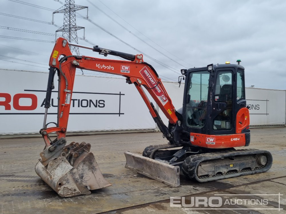 2020 Kubota U48-4 - Mini pelle: photos 1 2020 Kubota U48-4 - Mini pelle: photos 1