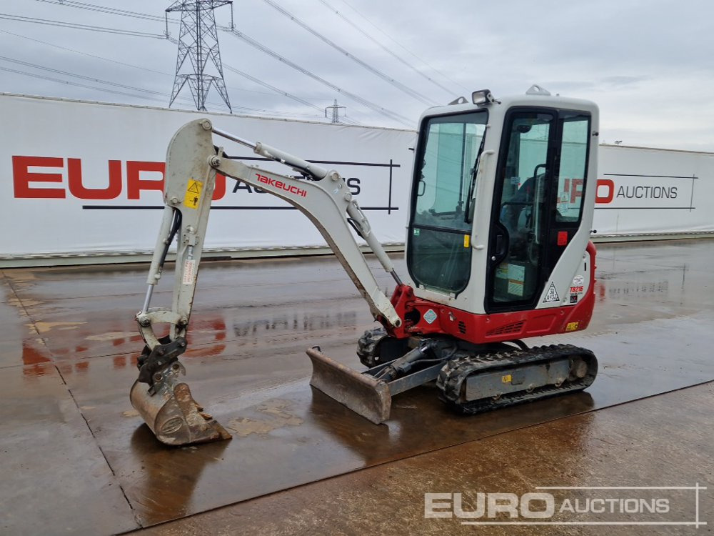 2020 Takeuchi TB216 - Mini pelle: photos 1 2020 Takeuchi TB216 - Mini pelle: photos 1