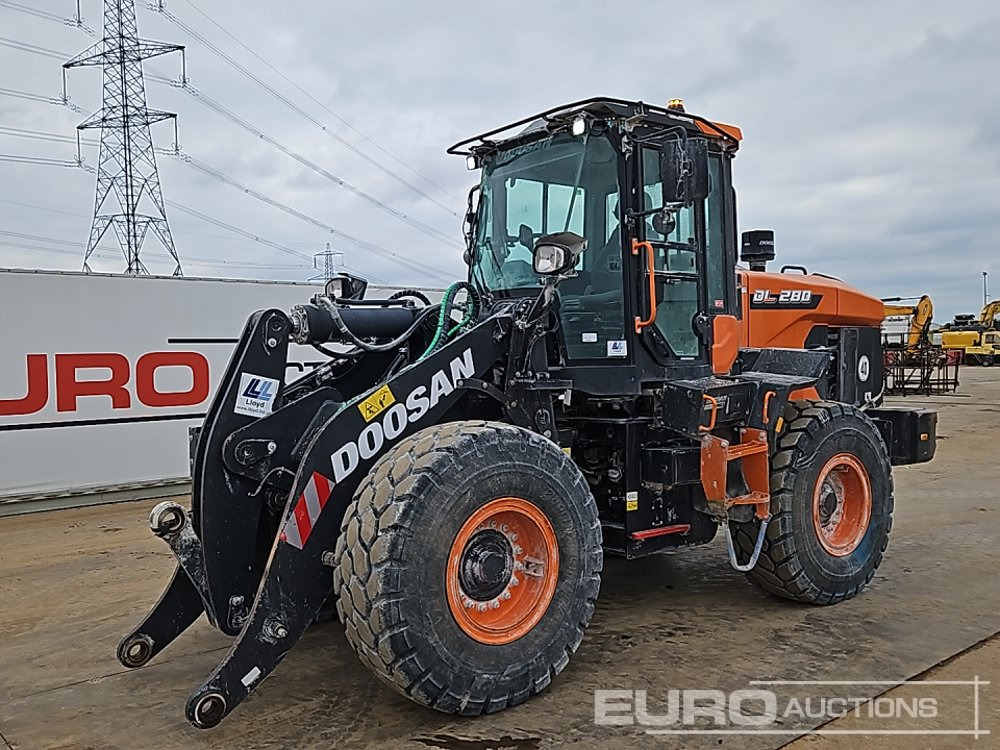 2021 Doosan DL280-7 - Chargeuse sur pneus: photos 1 2021 Doosan DL280-7 - Chargeuse sur pneus: photos 1