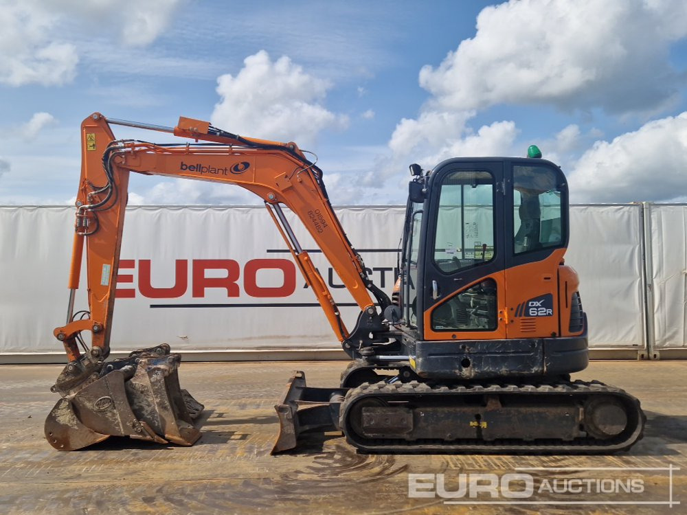 2021 Doosan DX62R-3 - Mini pelle: photos 4 2021 Doosan DX62R-3 - Mini pelle: photos 4