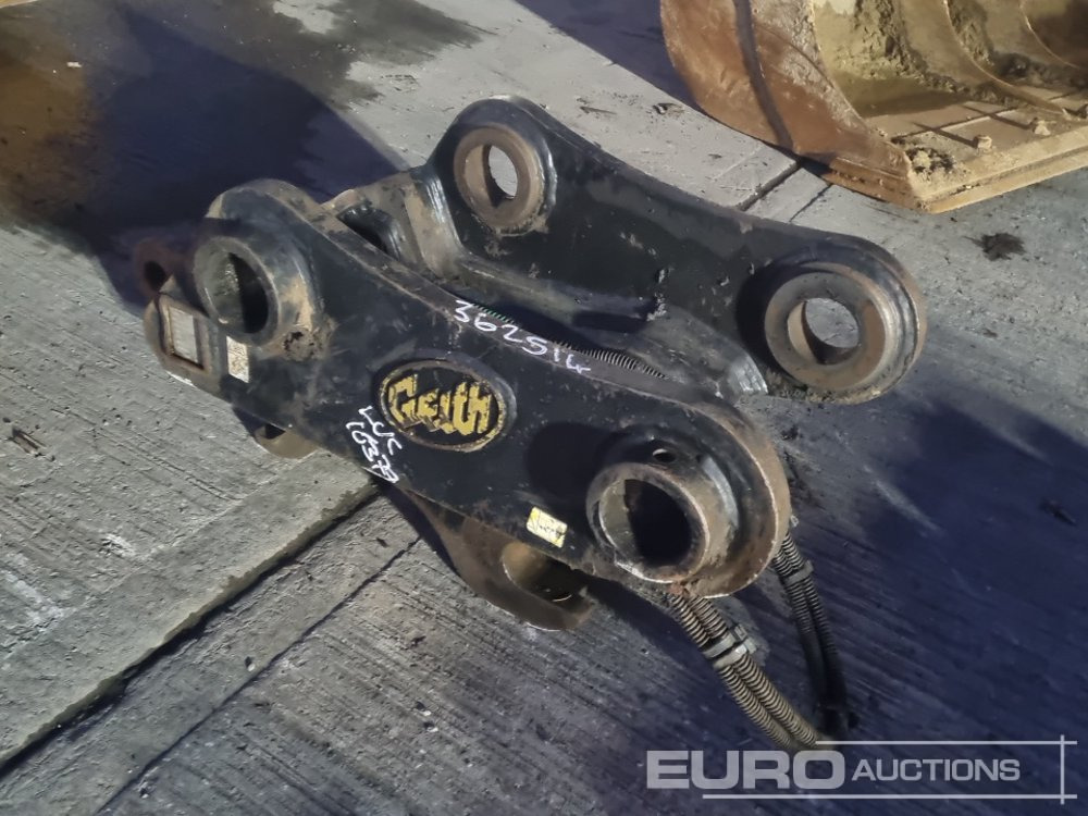2021 Geith Hydraulic Double Lock QH 80mm Pin to suit 20 Ton Excavator - Attache rapide: photos 3 2021 Geith Hydraulic Double Lock QH 80mm Pin to suit 20 Ton Excavator - Attache rapide: photos 3