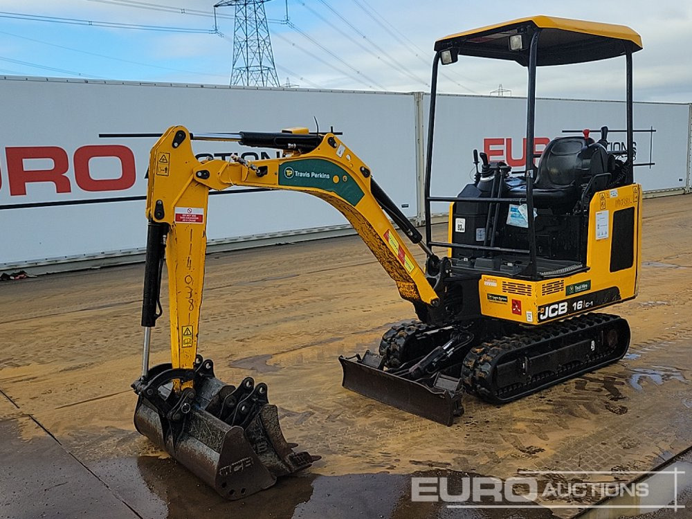 2021 JCB 16C-1 - Mini pelle: photos 1 2021 JCB 16C-1 - Mini pelle: photos 1