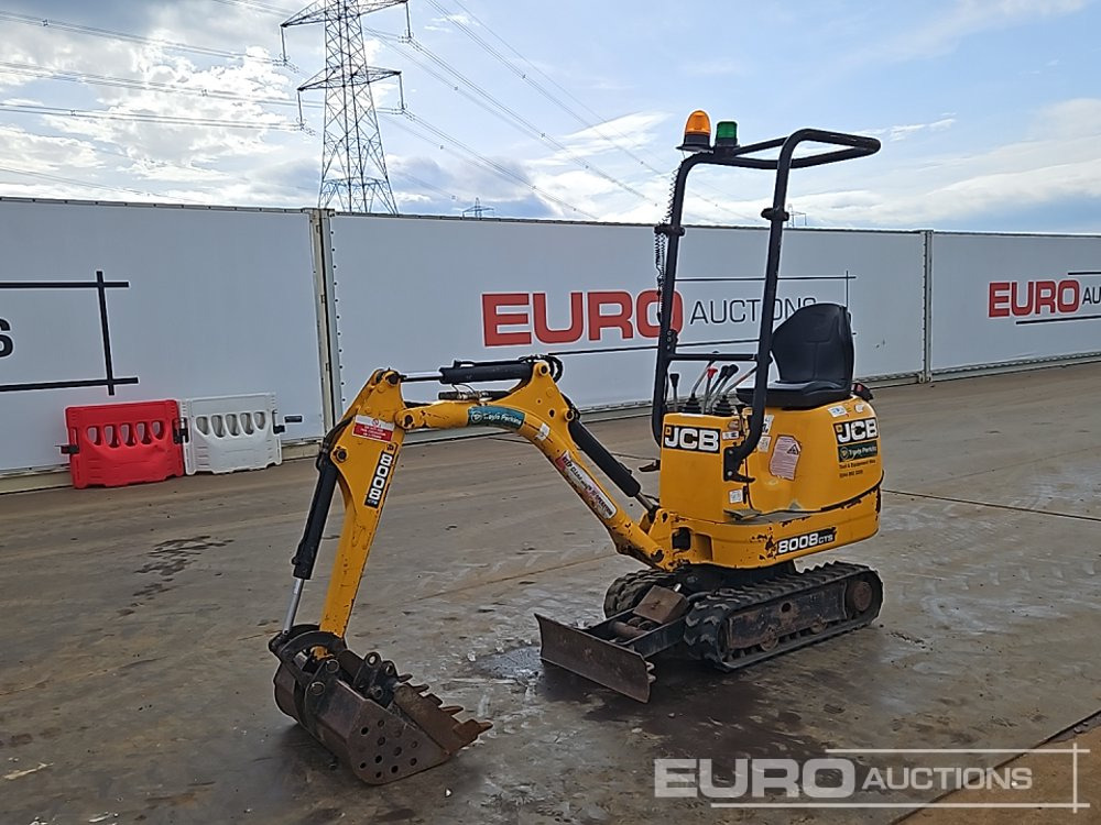 2021 JCB 8008CTS - Mini pelle: photos 1 2021 JCB 8008CTS - Mini pelle: photos 1