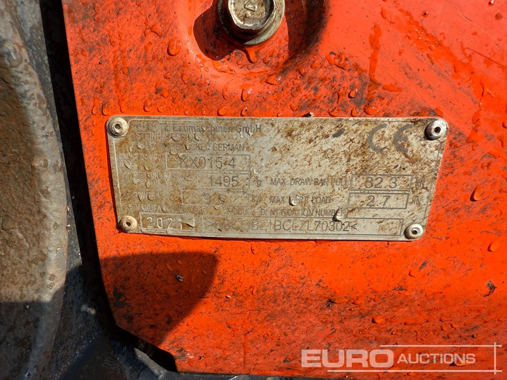 2021 Kubota KX015-4 - Mini pelle: photos 5 2021 Kubota KX015-4 - Mini pelle: photos 5