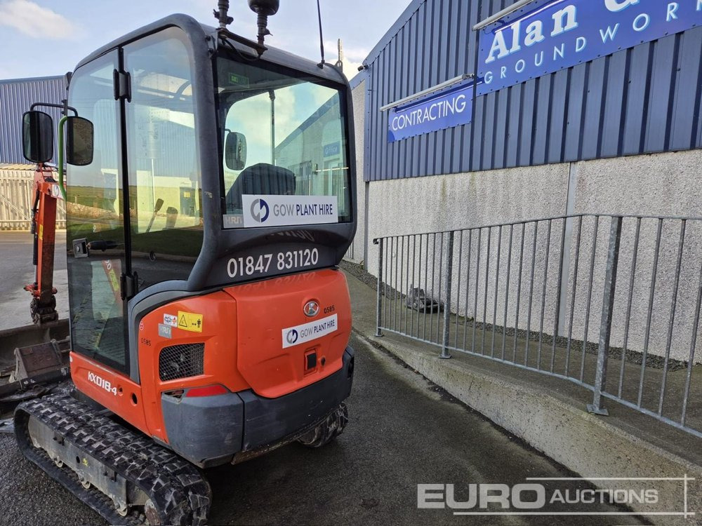 2021 Kubota KX018-4 - Mini pelle: photos 2 2021 Kubota KX018-4 - Mini pelle: photos 2
