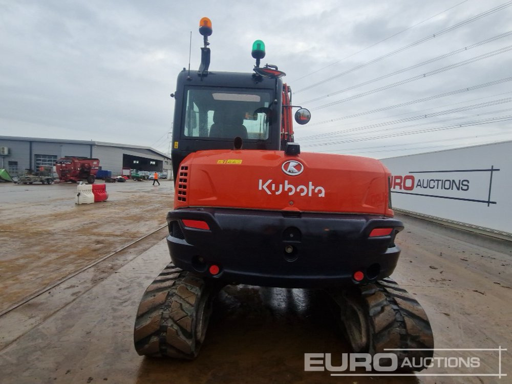 2021 Kubota KX080-4A2 - Mini pelle: photos 4 2021 Kubota KX080-4A2 - Mini pelle: photos 4
