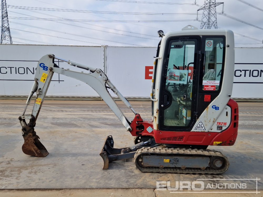 2021 Takeuchi TB216 - Mini pelle: photos 2 2021 Takeuchi TB216 - Mini pelle: photos 2