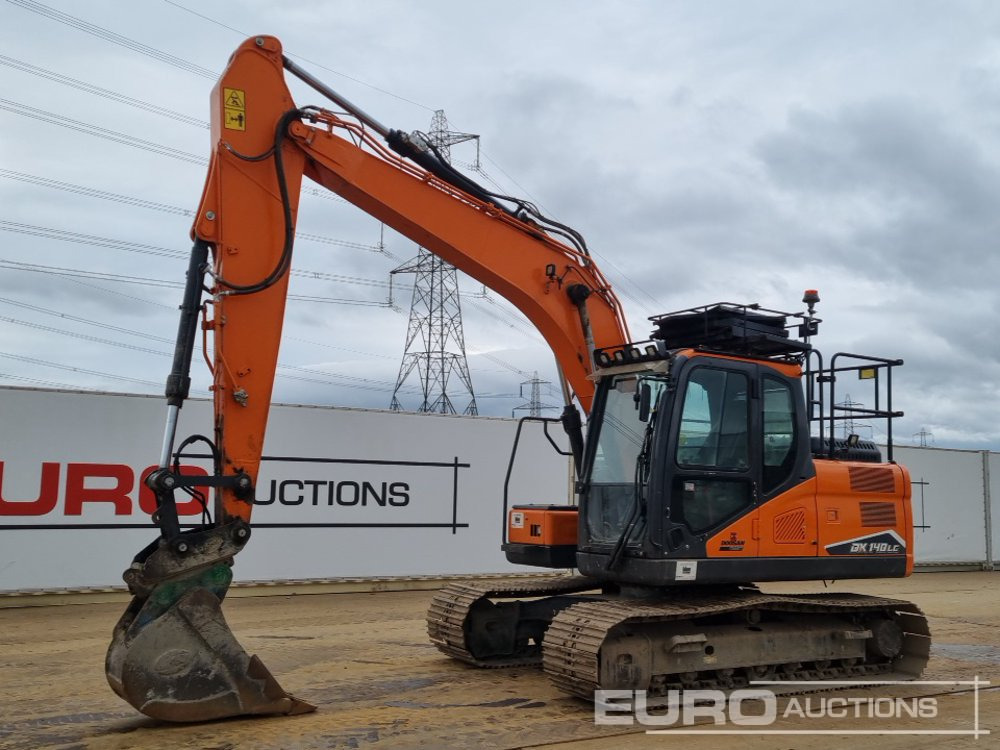2022 Doosan DX140LC-7 - Pelle sur chenille: photos 1 2022 Doosan DX140LC-7 - Pelle sur chenille: photos 1