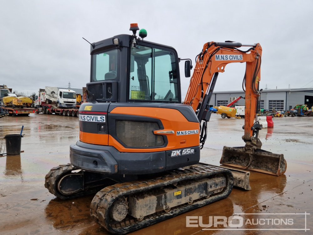 2022 Doosan DX55R-7 - Mini pelle: photos 5 2022 Doosan DX55R-7 - Mini pelle: photos 5